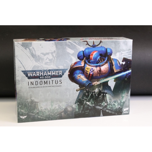 171 - Games Workshop / War Gaming - Two boxed Warhammer 40000 Indomitus sets, full contents unchecked but ... 