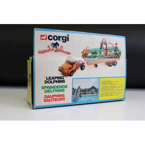 1355 - Boxed Corgi 1164 Dolphinarium diecast model (diecast vg, one dolphin missing, missing box window), p... 