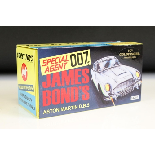 1356 - Three boxed Corgi James Bond 007 diecast models to include 2 x 04203 Goldfinger 50th Anniversary Jam... 