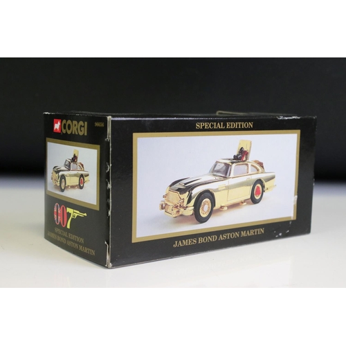 1356 - Three boxed Corgi James Bond 007 diecast models to include 2 x 04203 Goldfinger 50th Anniversary Jam... 