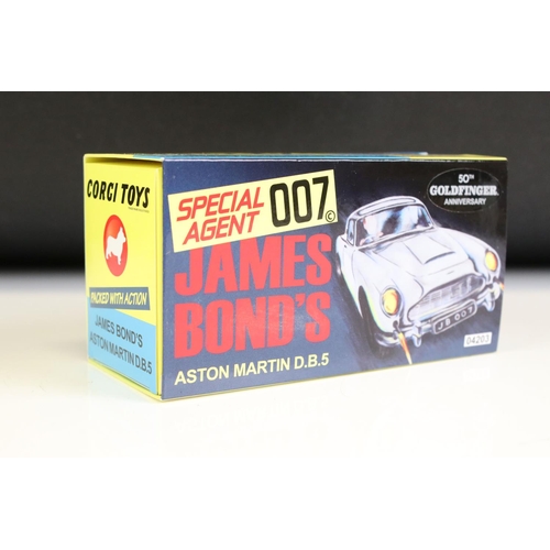 1356 - Three boxed Corgi James Bond 007 diecast models to include 2 x 04203 Goldfinger 50th Anniversary Jam... 