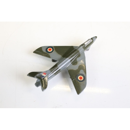 1357 - Five Boxed Dinky diecast aircraft models to include 736 Hawker Hunter Fighter, 716 Westland - Sikors... 