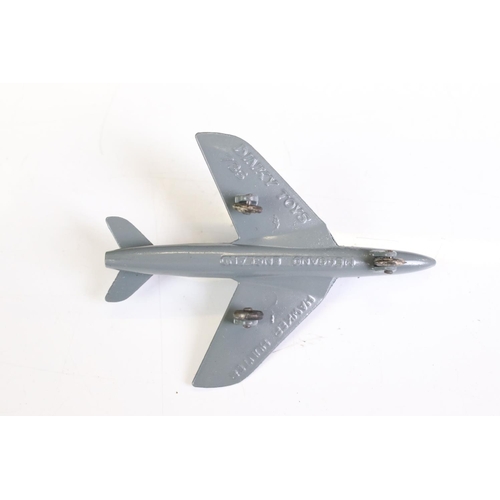 1357 - Five Boxed Dinky diecast aircraft models to include 736 Hawker Hunter Fighter, 716 Westland - Sikors... 