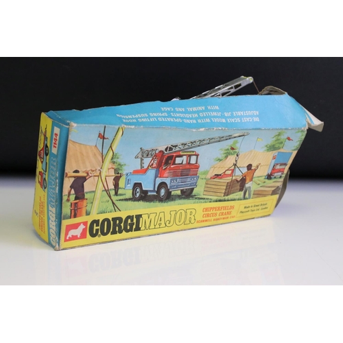 1358 - Two Boxed Corgi Major Chipperfields Circus diecast models to include 1139 Chipperfields Menagerie Sc... 