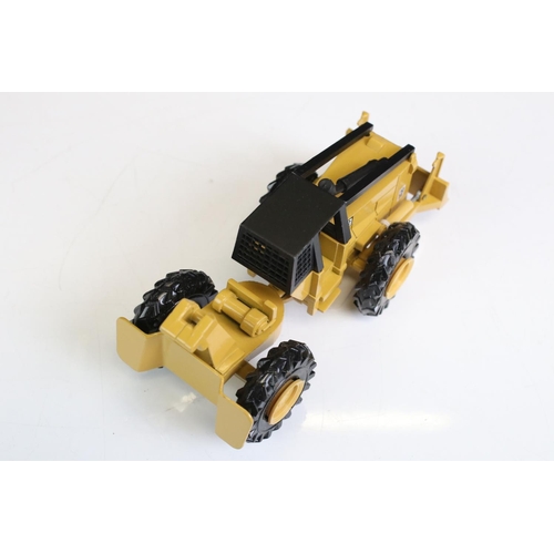 1360 - Four boxed construction diecast models to include 2 x NZG Modelle CAT Caterpillar (528 Log Skidder; ... 