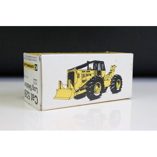 1360 - Four boxed construction diecast models to include 2 x NZG Modelle CAT Caterpillar (528 Log Skidder; ... 