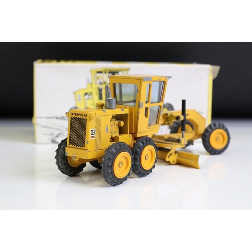 1360 - Four boxed construction diecast models to include 2 x NZG Modelle CAT Caterpillar (528 Log Skidder; ... 