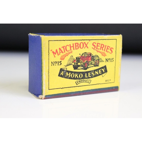 1364 - Seven boxed Matchbox 75 Series diecast models to include 30, 48, 15, 39, 33, 23 & 29, diecast mainly... 