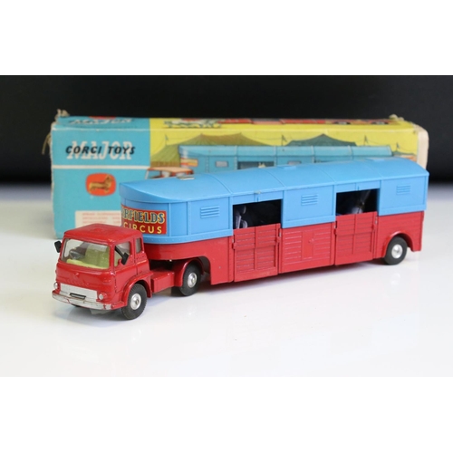 1368 - Two boxed Corgi Chipperfields Circus diecast models to include 1130 Circus Horse Transporter with ho... 