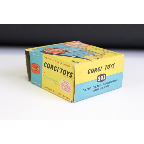 1368 - Two boxed Corgi Chipperfields Circus diecast models to include 1130 Circus Horse Transporter with ho... 