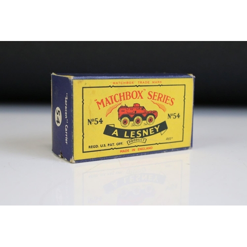 1369 - 13 Boxed Matchbox Lesney 75 Series diecast models to include 13, 48, 39, 1, 24, 54, 48, 6, 57, 49, 6... 