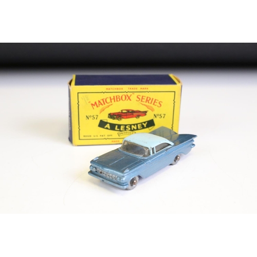 1369 - 13 Boxed Matchbox Lesney 75 Series diecast models to include 13, 48, 39, 1, 24, 54, 48, 6, 57, 49, 6... 