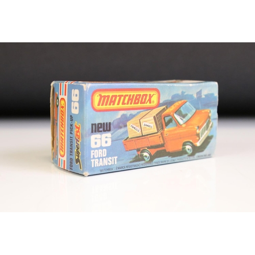 1298A - 14 Boxed Matchbox 75 Series diecast models to include 10 x Superfast models (2 x 66 Ford Transit, 2 ... 