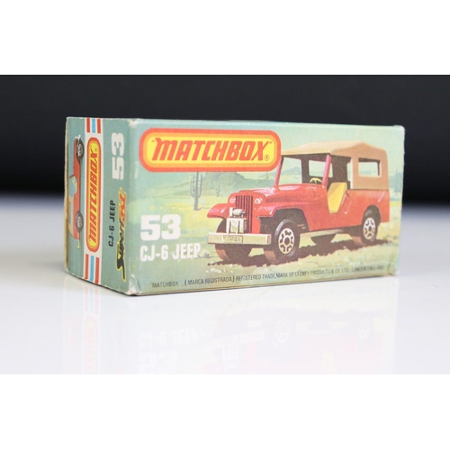 1298A - 14 Boxed Matchbox 75 Series diecast models to include 10 x Superfast models (2 x 66 Ford Transit, 2 ... 