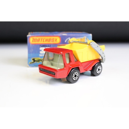 1298A - 14 Boxed Matchbox 75 Series diecast models to include 10 x Superfast models (2 x 66 Ford Transit, 2 ... 