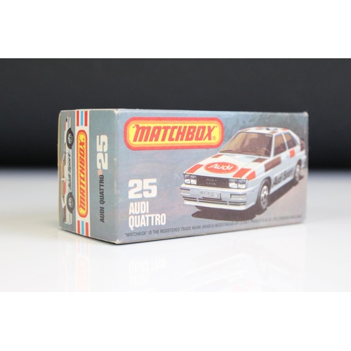 1298A - 14 Boxed Matchbox 75 Series diecast models to include 10 x Superfast models (2 x 66 Ford Transit, 2 ... 