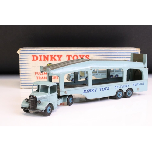 1301 - Two boxed Dinky Supertoys diecast models to include 582 Pullmore Car Transporter with Loading Ramp a... 