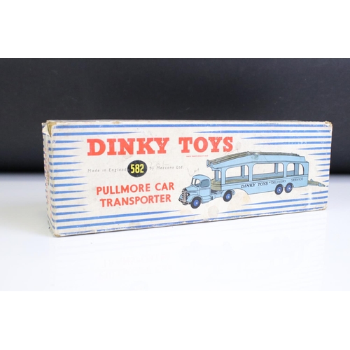 1301 - Two boxed Dinky Supertoys diecast models to include 582 Pullmore Car Transporter with Loading Ramp a... 