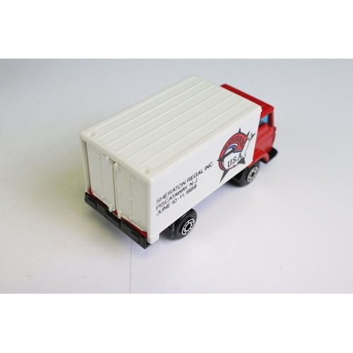 1302 - Ten boxed Matchbox diecast models to include 2 x 75 Series (17 The Londoner, 18 Hondarora), 2 x Mode... 