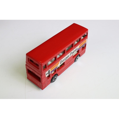 1302 - Ten boxed Matchbox diecast models to include 2 x 75 Series (17 The Londoner, 18 Hondarora), 2 x Mode... 