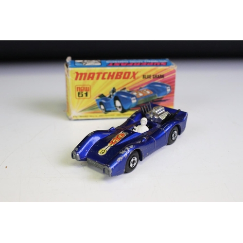 1302 - Ten boxed Matchbox diecast models to include 2 x 75 Series (17 The Londoner, 18 Hondarora), 2 x Mode... 