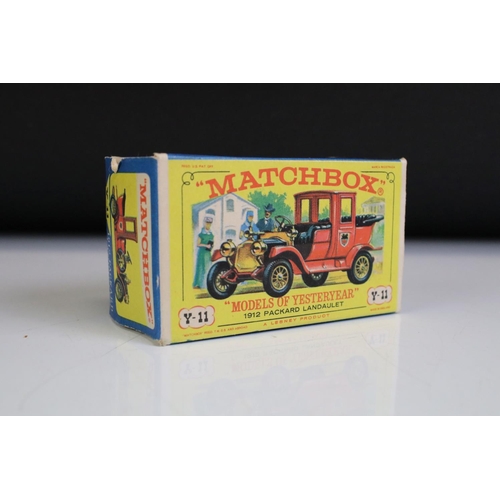 1302 - Ten boxed Matchbox diecast models to include 2 x 75 Series (17 The Londoner, 18 Hondarora), 2 x Mode... 