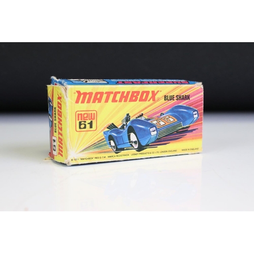 1302 - Ten boxed Matchbox diecast models to include 2 x 75 Series (17 The Londoner, 18 Hondarora), 2 x Mode... 