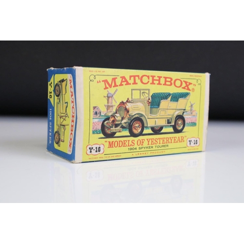 1302 - Ten boxed Matchbox diecast models to include 2 x 75 Series (17 The Londoner, 18 Hondarora), 2 x Mode... 