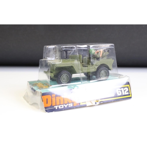 1303 - Three boxed Britains models to include 9777 Military Land Rover (poor box, missing an end flap), 612... 