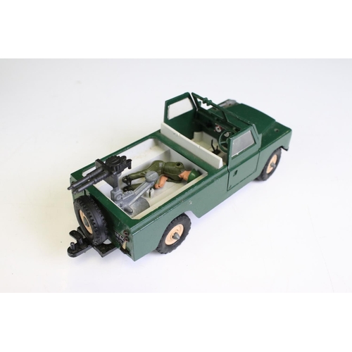 1303 - Three boxed Britains models to include 9777 Military Land Rover (poor box, missing an end flap), 612... 