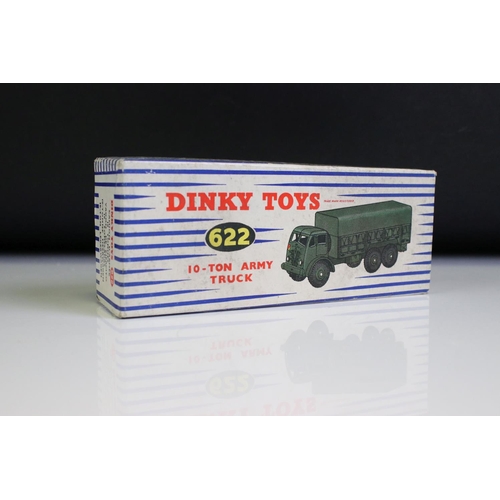 1370 - Seven Boxed military diecast models to include 4 x Dinky (622 10-Ton Army Truck, 693 7.2 Howitzer, 6... 