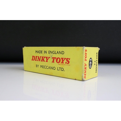 1370 - Seven Boxed military diecast models to include 4 x Dinky (622 10-Ton Army Truck, 693 7.2 Howitzer, 6... 