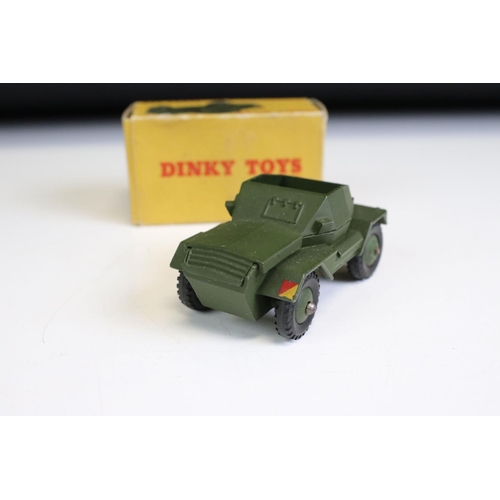 1370 - Seven Boxed military diecast models to include 4 x Dinky (622 10-Ton Army Truck, 693 7.2 Howitzer, 6... 