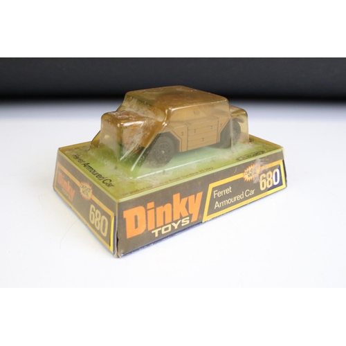 1370 - Seven Boxed military diecast models to include 4 x Dinky (622 10-Ton Army Truck, 693 7.2 Howitzer, 6... 