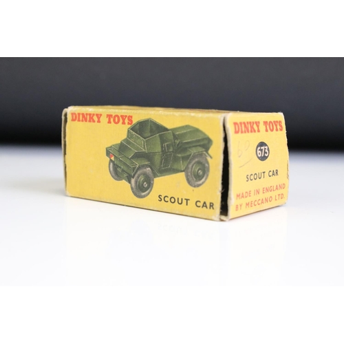 1370 - Seven Boxed military diecast models to include 4 x Dinky (622 10-Ton Army Truck, 693 7.2 Howitzer, 6... 