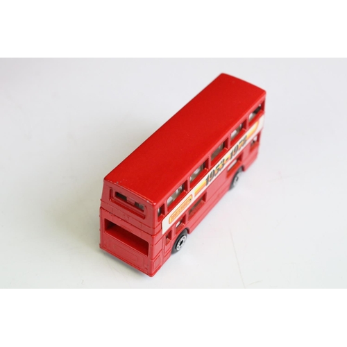 1377 - Matchbox 75 Trade Box containing 13 x boxed Matchbox Superfast & Rolamatics diecast models to includ... 