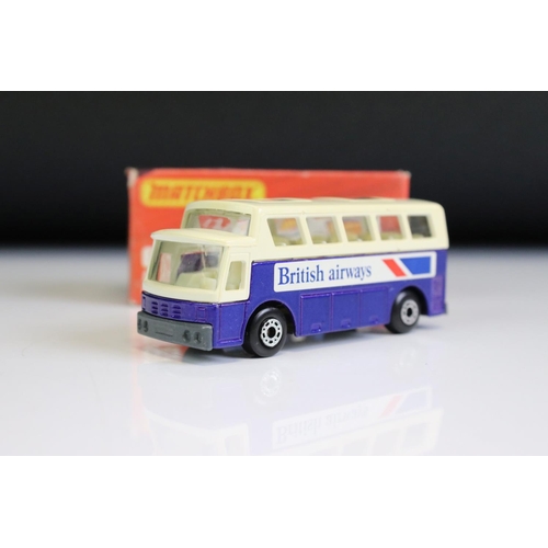 1377 - Matchbox 75 Trade Box containing 13 x boxed Matchbox Superfast & Rolamatics diecast models to includ... 