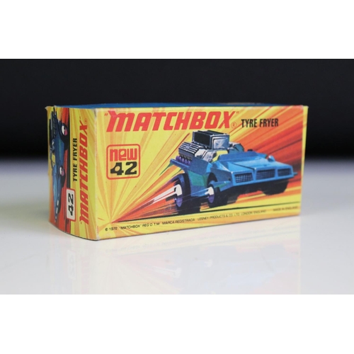 1378A - Nine boxed Matchbox Superfast diecast models to include 9 AMX Javelin, 40 Guildsman 1, 58 Woosh N Pu... 