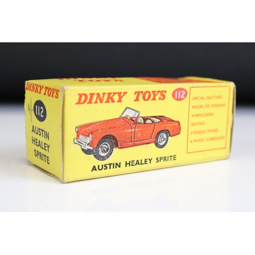 1379 - Five boxed diecast models to include 4 x Dinky (145 Singer Vogue in gd condition with poor box, 693 ... 