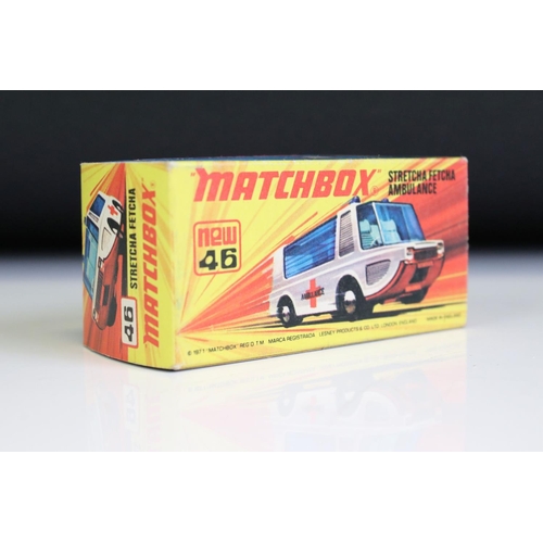 1379A - Ten boxed Matchbox Superfast diecast models to include 45 Mercedes 300 SE., 45 Ford Group 6, 56 BMC ... 