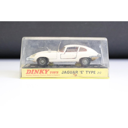 1381A - Three boxed / cased Dinky diecast models to include 153 Aston Martin DB6 in metallic steel blue, 131... 