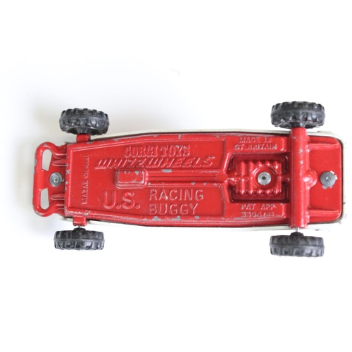 1337 - Around 45 mid 20th C play worn models to include Dinky, Corgi etc featuring Corgi Whizzwheels Bentle... 