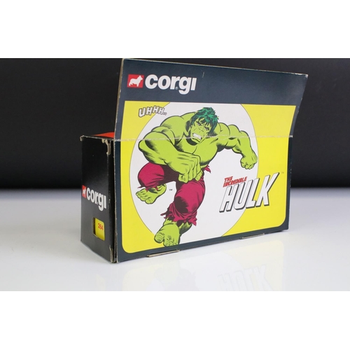 1390 - Boxed Corgi 264 The Incredible Hulk diecast model complete with figure, diecast excellent, a touch o... 