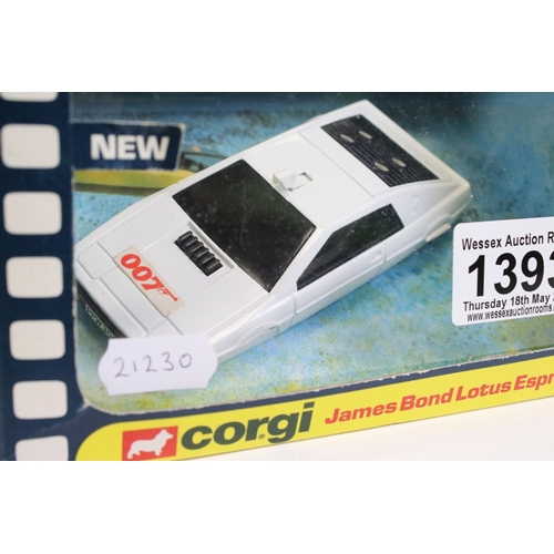 1393 - Boxed Corgi 269 James Bond 007 Lotus Esprit diecast model, diecast excellent, box with 1