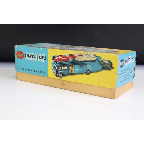 1396 - Boxed Corgi Major 1126 Ecurie Ecosse Racing Car Transporter diecast model, diecast vg with gd box