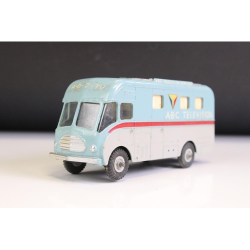 1397 - Boxed Dinky 987 ABC TV Mobile Control Room diecast model with cameraman & camera, diecast vg with a ... 