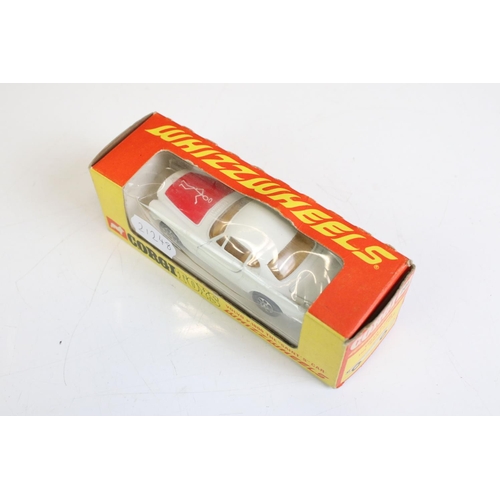 1398 - Boxed Corgi Whizzwheels 201 The Saint's Car Volvo P 1800 diecast model, red bonnet version, diecast ... 