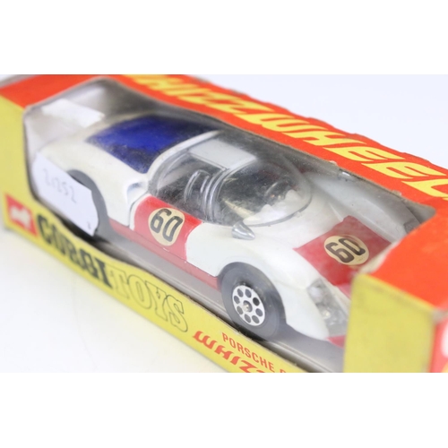 1399 - Three boxed Corgi Whizzwheels diecast models to include 383 Volkswagen 1200 Beetle in orange, 371 Po... 