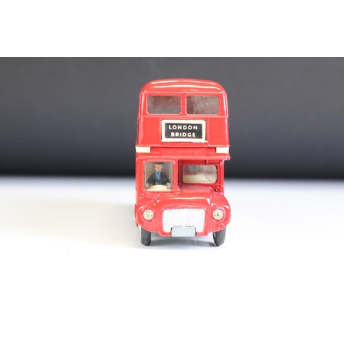 1415 - Two boxed Corgi 468 London Transport Routemaster Bus diecast models, both variant boxes and decals, ... 