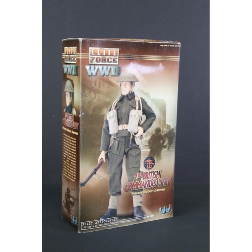 235 - Boxed Blue Box Toys Elite Force WWII 2nd British Commando Unit 1/6 scale figure (figure ex, box gd -... 